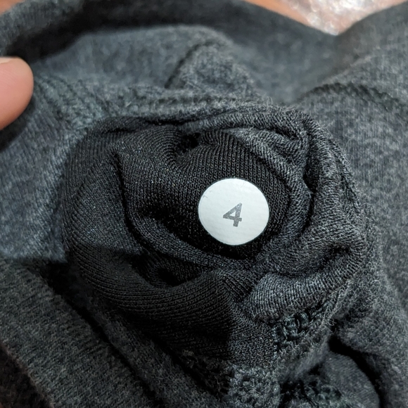 Lululemon Wunder Under Pant (Hi-Rise) Heathered Black - Picture 8 of 13